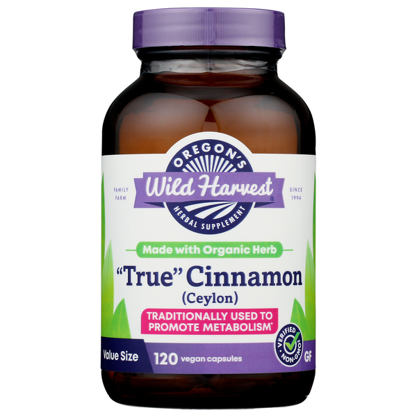 Vitamins & Supplements Oregon's Wild Harvest Organic True Ceylon Cinnamon hero