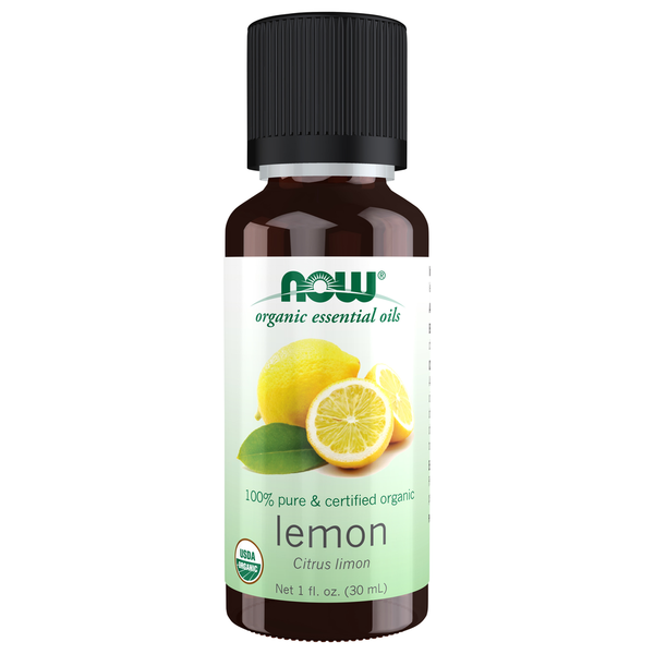 Aromatherapy NOW Lemon Oil, Organic hero