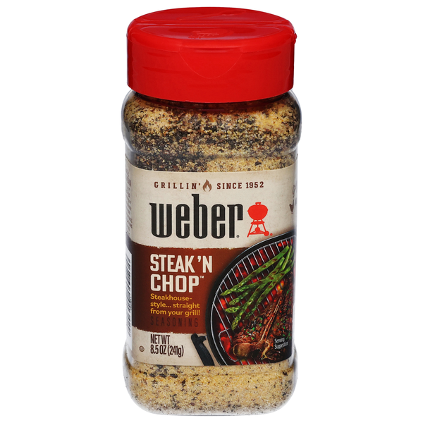 Spices & Seasonings Weber Seasoning, Steak 'N Chop hero