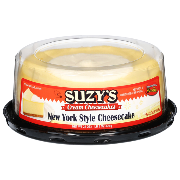 Frozen Dessert Suzy's Cheesecake, New York Style hero