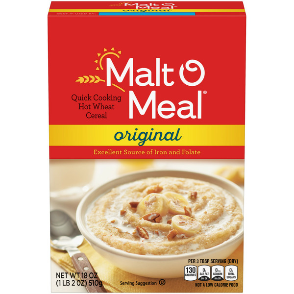 Hot Cereal & Pancake Mixes Malt-O-Meal Hot Wheat Original Wheat Hot Cereal hero