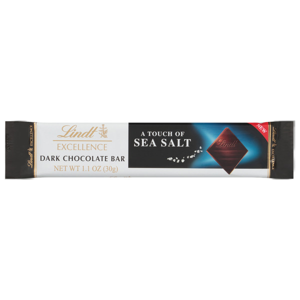 Candy & Chocolate Lindt EXCELLENCE Sea Salt Dark Chocolate Bar, Dark Chocolate Candy with Sea Salt hero