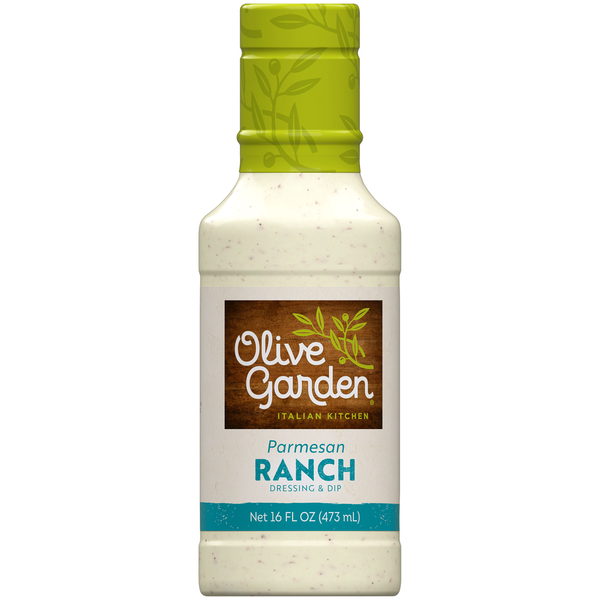 Salad Dressing & Toppings Olive Garden Italian Kitchen Parmesan Ranch Dressing & Dip hero