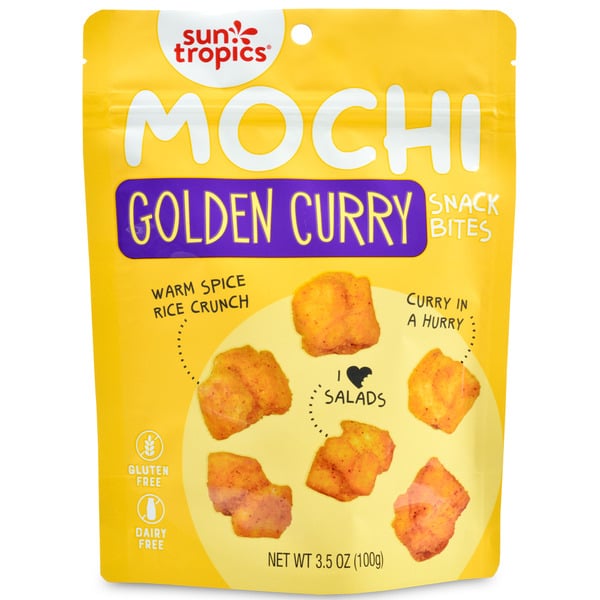 Asian Foods Sun Tropics Mochi Snack Bites, Golden Curry hero