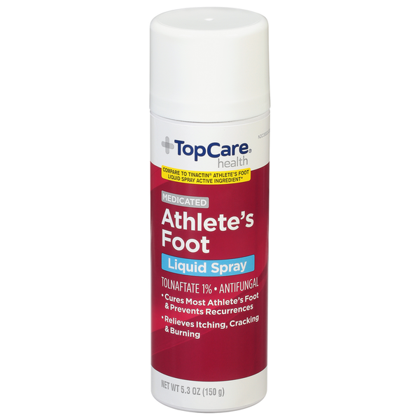 Muscles, Joints & Pain Relief TopCare Liquid Spray, Athlete's Foot, Medicated hero