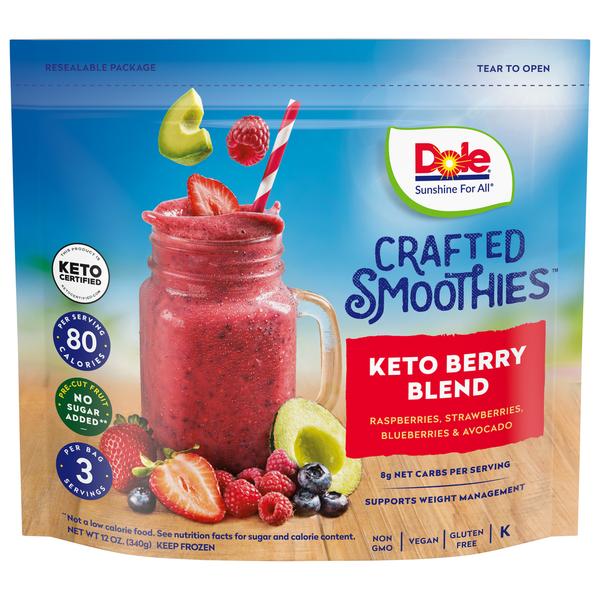 Frozen Produce Dole Berry Blend, Keto hero