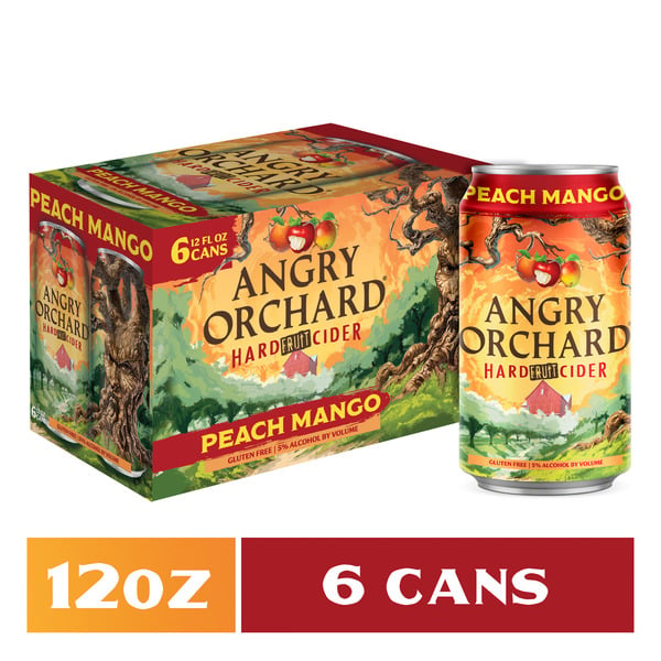 Ciders Angry Orchard Peach Mango Hard Cider hero