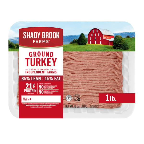 Packaged Poultry Shady Brook Farms® 85% Lean / 15% Fat Ground Turkey hero