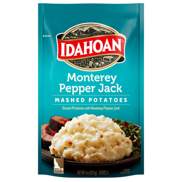 Packaged Vegetables & Fruits Idahoan® Monterey Pepper Jack Mashed Potatoes hero