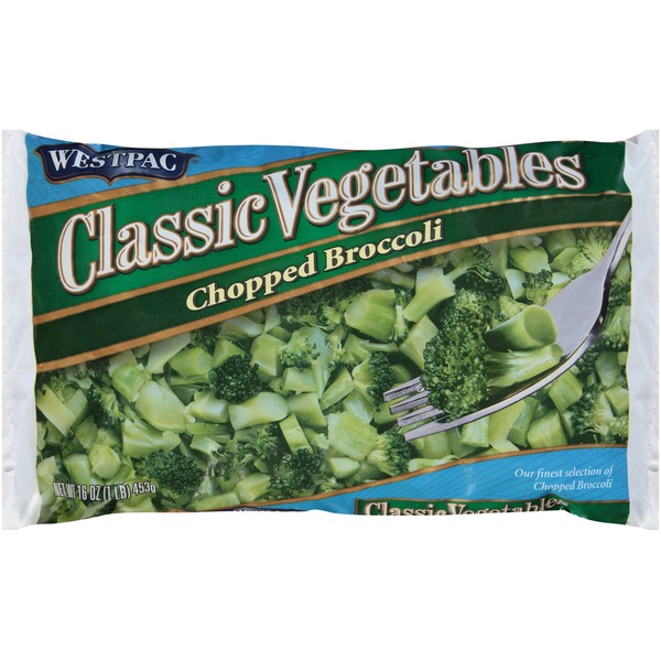 Frozen Produce Westpac Classic Vegetables Chopped Broccoli hero