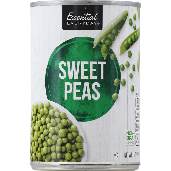 Canned & Jarred Vegetables Essential Everyday Sweet Peas hero