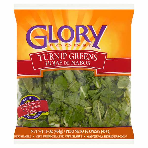 Fresh Vegetables Glory Foods Turnip Greens hero