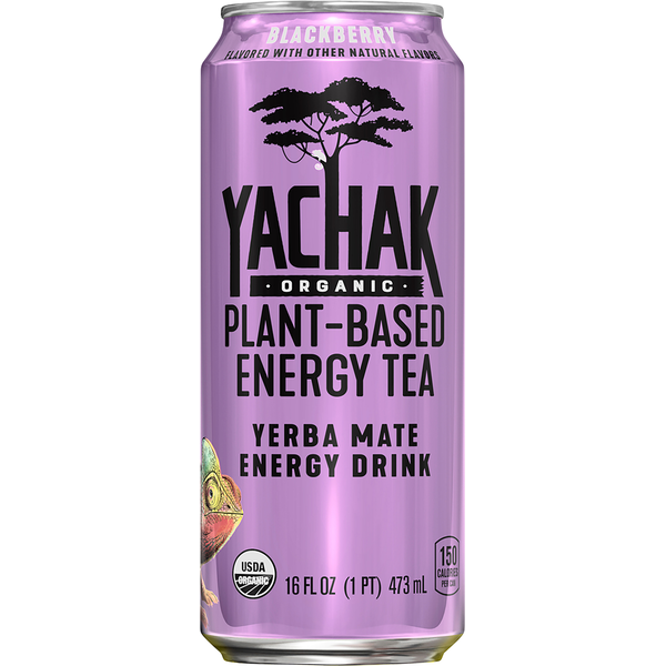 Energy & Sports Drinks YACHAK Energy Drink, Organic, Blackberry, Yerba Mate hero