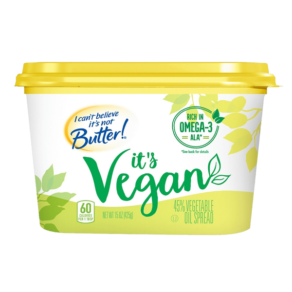 Butter I Can't Believe It's Not Butter Vegan Spread hero