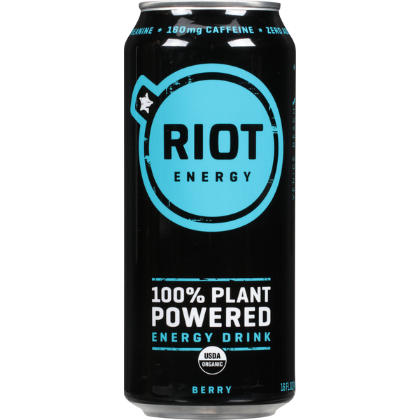 Energy & Sports Drinks Riot Energy Energy Drink, Berry hero