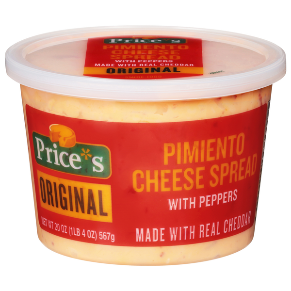 Preserved Dips & Spreads Price's Original Sweet and Tangy Pimiento Cheese Spread hero