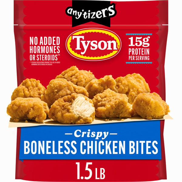 Frozen Meat & Seafood Tyson Popcorn Chicken, Frozen hero