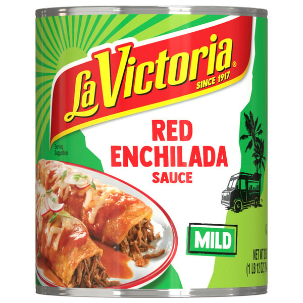 Latino Foods La Victoria Mild Red Enchilada Sauce hero