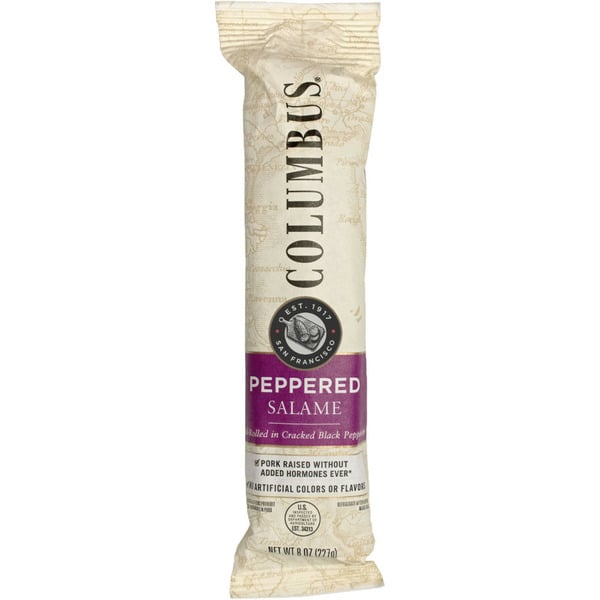 Packaged Meat Columbus Peppered Salame Stick hero