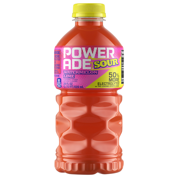 Candy & Chocolate POWERADE Sports Drink, Watermelon Lime, Sour hero