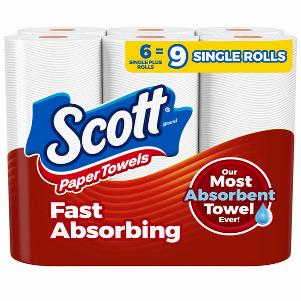 Scott Paper Towels, Choose-A-Sheet hero