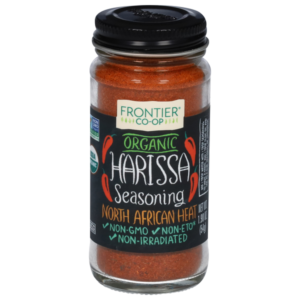 Spices & Seasonings Frontier Co-op Seasoning, Organic, Harissa, North Aftrican Heat hero