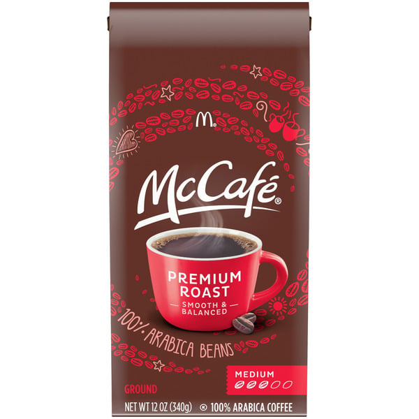 Coffee McDonald’s McCafé Premium Roast Ground Coffee hero