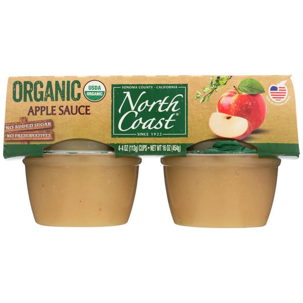 Canned Fruit & Applesauce North Coast Organic Apple Sauce hero