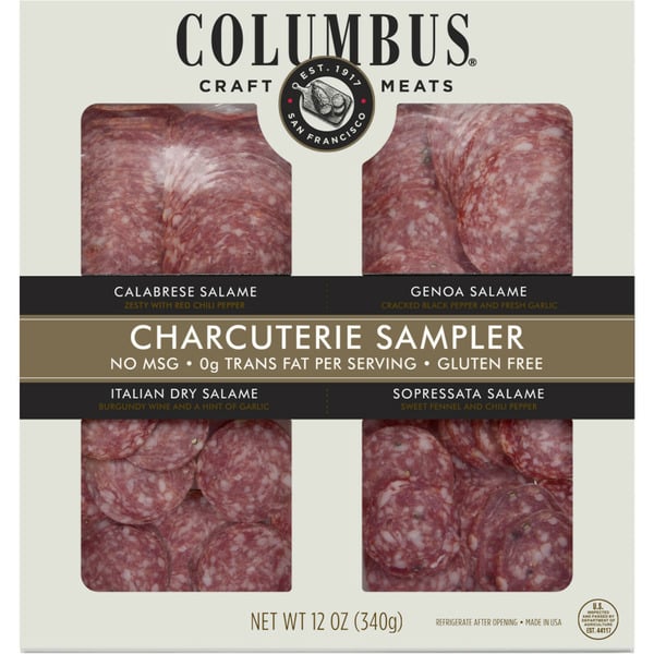 Packaged Meat Columbus Charcuterie Sampler hero