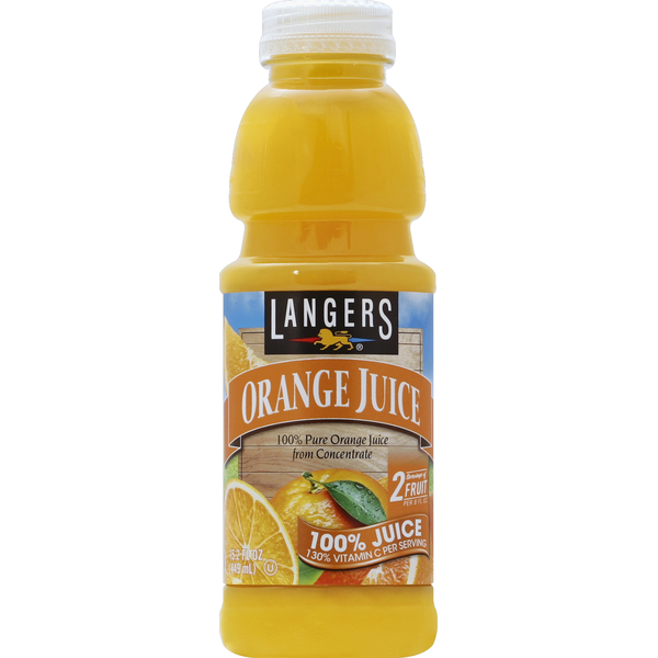 Juice & Nectars Langer's Orange Juice hero