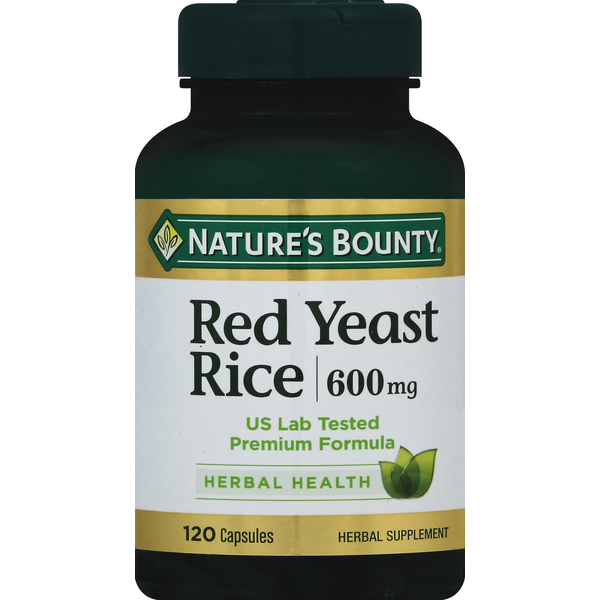 Vitamins & Supplements Nature's Bounty Red Yeast Rice hero