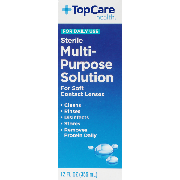 Eye & Ear Care TopCare Multi-Purpose Solution, Sterile hero