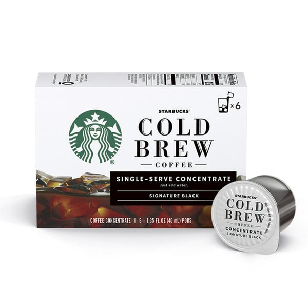 Coffee Starbucks Signature Black Cold Brew Coffee Concentrate hero