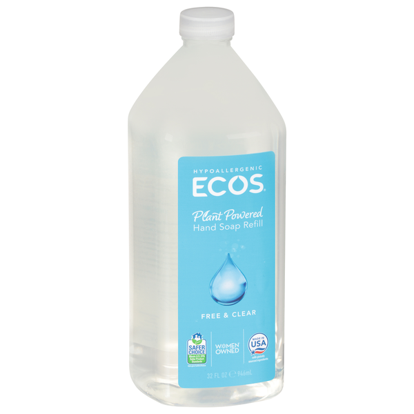 Body Lotions & Soap Ecos Hand Soap, Refill, Free & Clear hero