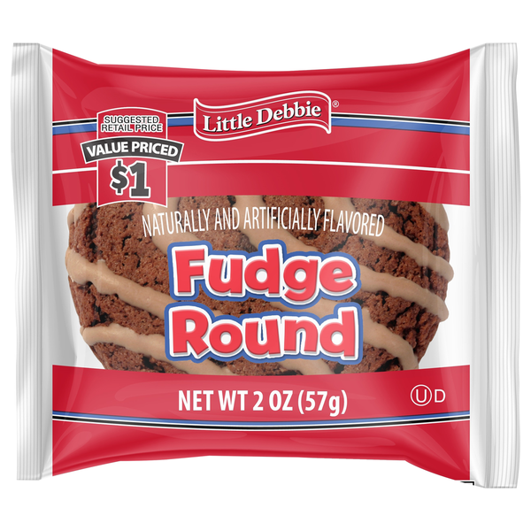 Cookies & Cakes Little Debbie Fudge Round hero