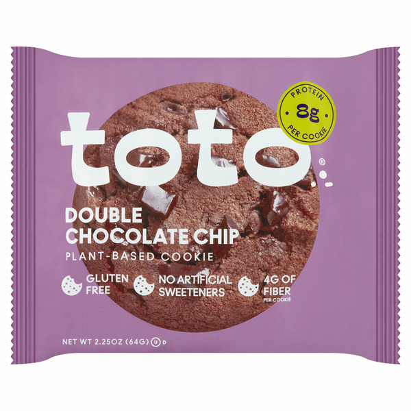 Toto Double Chocolate Chip Plant-based Cookie hero