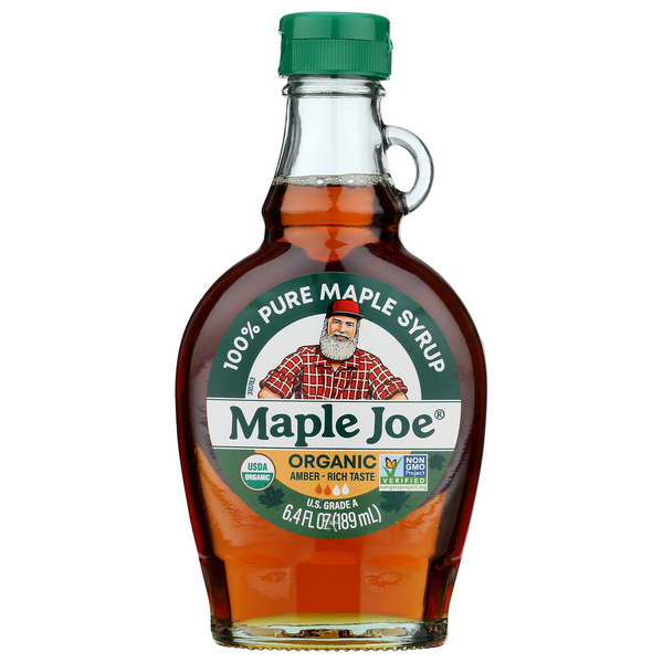 Maple Joe Organic Amber Maple Syrup hero