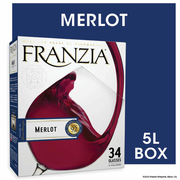 Boxed & Packaged Wine Franzia Merlot hero