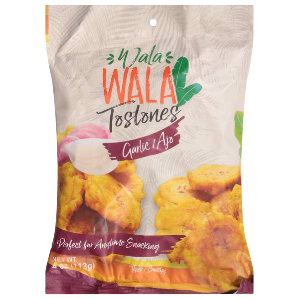 Prepared Meals Wala Wala Tostones, Garlic / Ajo hero