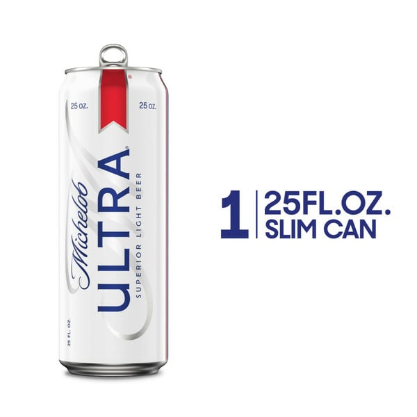 Domestic Beer Michelob Ultra Superior Light Beer Can hero