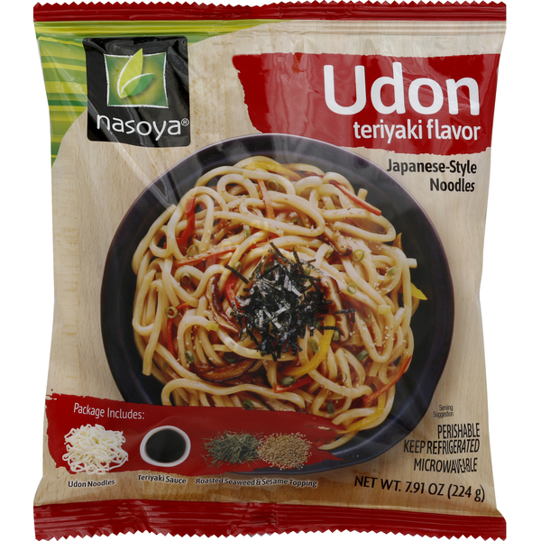 Prepared Meals Nasoya Noodles, Japanese-Style, Udon Teriyaki Flavor hero