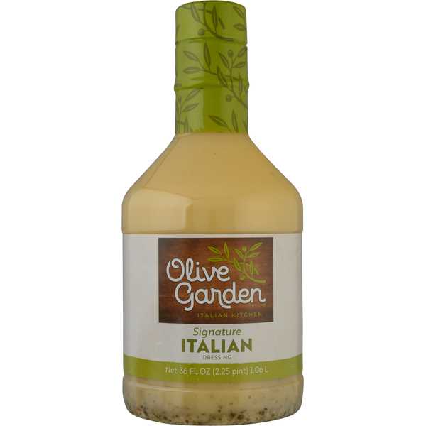 Salad Dressing & Toppings Olive Garden Dressing, Italian, Signature hero