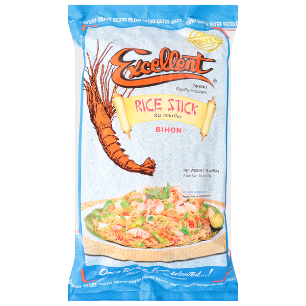 Asian Foods Excellent Rice Stick, Bihon hero