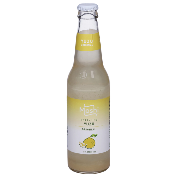 Water, Seltzer & Sparkling Water Moshi Yuzu, Original, Sparkling hero