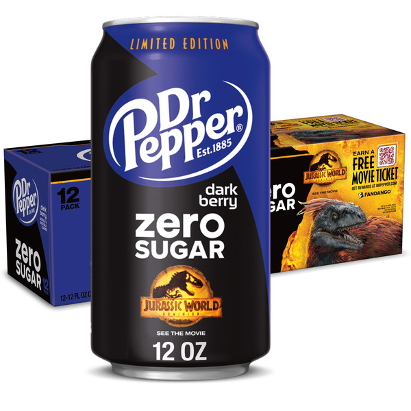 Energy & Sports Drinks Dr Pepper Dark Berry hero