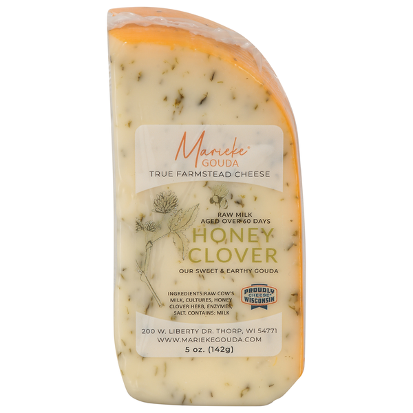 Specialty Cheeses Marieke Gouda Cheese, True Farmstead, Honey Clover hero