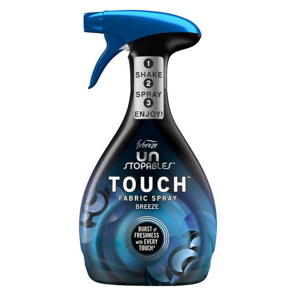 Laundry Febreze Unstopables Touch Fabric Spray and Odor Eliminator, Breeze hero