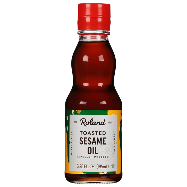 Salad Dressing, Oils & Vinegars Roland Foods Sesame Oil, Toasted, Expeller Pressed hero