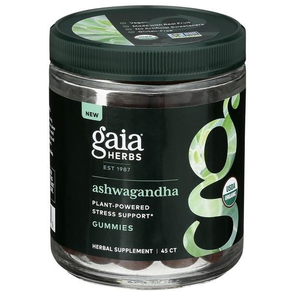 Vitamins & Supplements Gaia Herbs Ashwagandha, Gummies hero