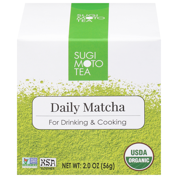 Tea Sugimoto Tea Company Organic Daily Matcha hero